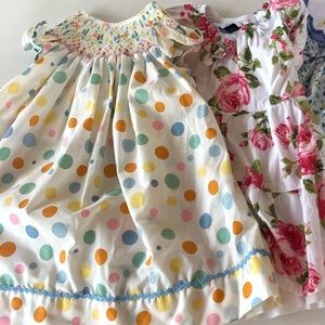 2 baby dresses